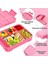 1pc-Pembe Çocuk ve Öğrenci Öğle Yemeği Kutuları Bölmelerde Mühürlü Meyve Kutuları Salata Kutuları Çalışma Mikrodalga Isıtma Bento Kutuları (Yurt Dışından) 5