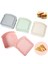 Pembe Gıda Saklama Kutusu Bento Kapaklı Kutu Neme Dayanıklı Kolay Temizlenen Tost Şekli Taşınabilir Sandviç Günlük Kullanım (Yurt Dışından) 5