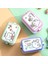 Pembe 1350 ml Kawaii Yemek Kabı Okul Kız Taşınabilir Mikrodalgada Gıda Saklama Kabı Sızdırmaz 2 Katmanlı Bölünmüş Bento Kutusu Kaşık Çatal (Yurt Dışından) 3