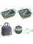 850ML - Yeşil Taşınabilir Öğle Yemeği Kutusu Öğle Yemeği Çantaları Çocuklar Için Okul Ofis Bento Kutusu Sofra Termal Çanta Komple Kit Mikrodalga Isıtma (Yurt Dışından) 3