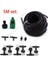 5 M Otomatik Bahçe Sulama Sistemi 4/7mm Tüp Bahçe Damla Sulama Misting Soğutma Suyu Boru Bağlantıları Sprey F (Yurt Dışından) 1