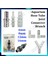 Akvaryum Hortum Adaptör Konnektörü Dönüştürücü Paslanmaz Çelik Plastik Akvaryum Boru Bağlantıları Hortum Dönüştürücü 8mm 12MM 16MM (Yurt Dışından) 3