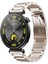 Huawei Watch Gt4/Gt5/Gt6 41mm Watch 5/Gt5 Pro 42mm ile Uyumlu Kordon (18mm Pimli) Çelik Metal Kayış 1
