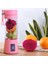 Mor 2leaves Taşınabilir Mini Sıkacağı Meyve Blender Milkshake El Elektrikli Meyve Sıkacağı USB Şarj Edilebilir Çok Fonksiyonlu Blender Mutfak Malzemeleri (Yurt Dışından) 5