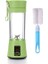 Yeşil Elektrikli Meyve Sıkacağı USB Şarj Edilebilir Meyve Suyu Mikser Makinesi El Smoothie Blender Küçük Mutfak Robotu Mutfak Aracı (Yurt Dışından) 1