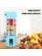 Yeşil 380 ml Taşınabilir Mini Elektrikli Meyve Sıkacağı Otomatik Taze Sıkacağı USB Şarj Meyve Portakal Limon Blender Smoothie Milkshake Makinesi (Yurt Dışından) 2