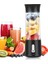 Gül Kırmızı Meyve Sıkacağı Makinesi Taşınabilir Karıştırıcılar Ev Aletleri Kablosuz Şişe Mutfak Kıyıcı Smoothie Elektrikli Turuncu Mini Aletler (Yurt Dışından) 3