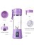 D 420 ml 6 Bıçaklı Taşınabilir Elektrikli Meyve Sıkacağı Bardağı USB Şarj Edilebilir El Smoothie Blender Meyve Karıştırıcılar Milkshake Yapımcısı Makinesi Gıda Sınıfı Karıştırma (Yurt Dışından) 4