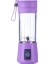 Mor 380ML 6 Bıçaklı Elektrikli Meyve Sıkacağı Mini USB Taşınabilir Smoothie Maker Blender Makinesi Spor Şişe Meyve Suyu Sıkma Fincan Mutfak (Yurt Dışından) 1