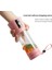 Pembe Mini Taşınabilir Blender Milkshake Bardak USB Şarj Edilebilir 6 Bıçaklı Mini Meyve Suyu Karıştırıcı Sarsıntı Al Meyve Suyu Bardağı (Yurt Dışından) 2