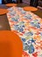 Tuğçe Demir Home Design Renkli Deniz Anası Desen Runner Supla Set 2
