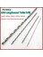 3mm (2 Adet) 200MM 2-6mm UZUNLUK160/200/250/300MM Ekstra Uzun Hss Matkap Ucu Seti Delik Testere Delik Testere Kesici Delme Kiti Ahşap Çelik Metal Alaşım (Yurt Dışından) 1