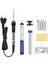 Gri Set-2 110V Us Plug 60W/80W Dijital Elektrikli Havya Kiti Ayarlanabilir Sıcaklık Mini Kolu Isı Kalem Kaynak Aracı Seramik Isıtıcı Demir Ipuçları (Yurt Dışından) 5