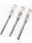 16X400X460MM Bosch Dört Çukurlu Elektrikli Darbeli Matkap Ucu 5 Serisi Dört Bıçaklı Yuvarlak Şaft/kare Şaft Matkap Uçları Beton Duvarları Delebilir (Yurt Dışından) 3
