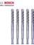 16X400X460MM Bosch Dört Çukurlu Elektrikli Darbeli Matkap Ucu 5 Serisi Dört Bıçaklı Yuvarlak Şaft/kare Şaft Matkap Uçları Beton Duvarları Delebilir (Yurt Dışından) 5