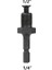 1 4 Ila 3 8 Inç Matkap Chuck Adaptörü 1/4 "hex Shank Adaptörü 1/2" 3/8 "erkek Konu Elektrikli Matkap Uçları Collet Hızlı Değişim Dönüştürücü (Yurt Dışından) 4