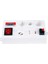12PORT Ekranlı Ab Fişi LED Işık Tabanı E27 B22 E14 Lamba Ampulü Çok Fonksiyonlu Test Lambası Güç Ekranlı Stand 12 Portlu LED Ampul Test Cihazı LED Işık Tabanı (Yurt Dışından) 1