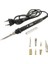 Set-3 110V Us Plug 8'i 1 Arada Ahşap Yakma Gravür ve Markalama Kalem Seti 60W 80W Sıcaklık Ayarlanabilir Elektrikli Havya Kaynak Kabartma Kiti (Yurt Dışından) 1