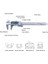 Caliper-Set5 0-150MM Sürmeli Kumpas Plastik/paslanmaz Çelik 6 Inç Enstrüman LCD Dijital Kaliper Derinlik Ölçme Aletleri Prostormer (Yurt Dışından) 3