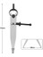 150MM 3 Boyutu 100MM 150MM 200MM Iç Bölücü Pusula Yüksek Karbon Çelik Kare Bacak Hızlı Bırakma Yayı Bölücü Kaliper Yayı Bölücü (Yurt Dışından) 1