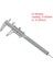 0-150MM 70MM 100MM 150MM 200MM 300MM Mini Sürmeli Kumpas Çelik Sertleştirilmiş Metrik Makinist Sürmeli Kumpas Kalınlık Ölçer Mikrometre (Yurt Dışından) 1