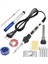 Siyah Set-2 220V Ab Tak 80W Ayarlanabilir Sıcaklık Elektrikli Havya Anahtarlı Dijital Ekran Tamir Lehimleme Istasyonu Kaynak Elektrikli Aletler (Yurt Dışından) 5