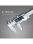 Caliper-Set1 Sürmeli Kumpas 0-150MM Paslanmaz Çelik/plastik LCD Dijital Kumpas 6 Inç Enstrüman Derinliği Ölçme Aletleri Prostormer (Yurt Dışından) 4