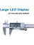 Caliper-Set1 Sürmeli Kumpas 0-150MM Paslanmaz Çelik/plastik LCD Dijital Kumpas 6 Inç Enstrüman Derinliği Ölçme Aletleri Prostormer (Yurt Dışından) 5