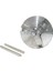 Ayna VE90MM Dişli 2" 45MM Üç 3 Çeneli Ayna 1.8~56MM /12~65MM Z011 Iki Kilit Çubuklu Mini Torna Tezgahı Için Sıkma M12X1MM Dişli Arka (Yurt Dışından) 2