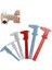 0-150MM Kırmızı 0-80MM 0-150MM Çift Kurallı Ölçek Plastik Sürmeli Kumpas Ölçüm Öğrenci Mini Aracı Cetvel Штангенциркуль 0-100MM (Yurt Dışından) 3