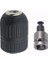Mandren ve Adaptör 2-13MM Hassas Anahtarsız Matkap Chuck Adaptörü 1/2"-20UNF Konu Hızlı Değişim Anahtarı Adaptörü Sds-Plus Darbeli Anahtar Için 1/4" Altıgen (Yurt Dışından) 1