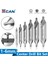 6 Adet 1.0-6.0mm Xcan Hss Kombine Merkezi Matkaplar 60 Derece Havşa Açısı Bit Seti 1.0mm 1.5mm 2.0mm 2.5mm 3.5mm 5mm Metal Matkap Ucu (Yurt Dışından) 2