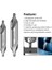 6 Adet 1.0-6.0mm Xcan Hss Kombine Merkezi Matkaplar 60 Derece Havşa Açısı Bit Seti 1.0mm 1.5mm 2.0mm 2.5mm 3.5mm 5mm Metal Matkap Ucu (Yurt Dışından) 3