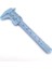 Mavi 80MM Plastik Sürmeli Kaliper Arama Ölçer Mikrometre Ölçme Cetveli Iç Çap Derinlik Ölçme Aracı (Yurt Dışından) 1
