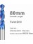 HRC65 80MM 4.0mm Yzh Karbür Büküm Matkap Toplam Uzunluk 80MM Katı Tungsten Uçları HRC50/55/65 Cnc Düz Kolu Metal Demir Çelik Için Delme Deliği (Yurt Dışından) 1