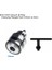 Sondaj Chuck B10 Mini Elektrikli Matkap Chuck 0.6mm Ila 6mm Için Adaptör ile B10 Konik Konnektör Çubuk Motor 775 795 895 Güç Aynası Bağlantı Çubuğu (Yurt Dışından) 1