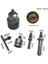 10MM Matkap Chuck Hızlı Değişim Anahtarsız 5 Adet/takım 6.5/10/13/16MM Yedek Adaptör (Yurt Dışından) 1
