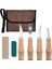 7pcs Set Profesyonel Ahşap Oyma Keski Bıçağı 1/7pcs El Carvingtool Seti Temel Detaylı Oyma Woodworkers Gouges Çok Dıy Bıçaklar (Yurt Dışından) 1