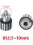 B12 (1.5-10MM) 1 Adet Hassas Mors Koni Mt2 Mt3 Mt4 B10 B12 B16 B18 Hafif Hizmet Anahtar Matkap Chuck 0.6-6mm 1.5-13MM 1-10MM Konik Çardak Cnc Makinesi (Yurt Dışından) 1