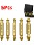 5 Adet Altın Kutusu ile 4/5/6 Pcs Hasarlı Vida Çıkarıcı Matkap Ucu Seti Soyulmuş Kırık Vida Cıvata Sökücü Çıkarıcı Kolayca Yıkım Araçlarını Çıkarın (Yurt Dışından) 1