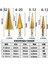 3 Adet Siyah Opp Altıgen 3-12MM 4-12MM 4-20MM 4-32MM Adım Matkap Ucu Seti Rechte Groef Stap Boor Seti Titanyum Gecoat Hout Metal Delik Kesici Çekirdek Boor Seti (Yurt Dışından) 3