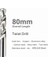 HRC50 80MM 3.8mm Yzh Karbür Büküm Matkap Toplam Uzunluk 80MM Katı Tungsten Uçları HRC50/55/65 Cnc Düz Kolu Metal Demir Çelik Için Delme Deliği (Yurt Dışından) 1