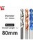 HRC50 80MM 3.8mm Yzh Karbür Büküm Matkap Toplam Uzunluk 80MM Katı Tungsten Uçları HRC50/55/65 Cnc Düz Kolu Metal Demir Çelik Için Delme Deliği (Yurt Dışından) 4