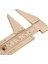 Sarı Mini Pirinç Sürgülü Ölçer Sürmeli Boncuk Takı Kaliper Çift Ölçekli 80MM / 3.25IN (Yurt Dışından) 3