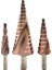 3 Adet 4-12/4-20/4-32MM M35 Kobalt Adım Matkap Ucu Seti Konik Hss-Co Hss Matkap Ucu Kiti Spiral Oluk Üçgen Shank Paslanmaz Çelik (Yurt Dışından) 1
