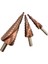 3 Adet 4-12/4-20/4-32MM M35 Kobalt Adım Matkap Ucu Seti Konik Hss-Co Hss Matkap Ucu Kiti Spiral Oluk Üçgen Shank Paslanmaz Çelik (Yurt Dışından) 3