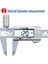 Siyah Yenı Dijital Sürmeli Kaliperler 0-150MM LCD Elektronik Kumpas Karbon Fiber Ölçer Yükseklik Ölçüm Araçları Aletleri Mikrometre (Yurt Dışından) 5