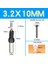 3.2X10 1 Adet DIA.6-14MM Havşa Matkap Ağaç Işleme Matkap Ucu Sondaj Pilot Delikler Vida Karşı Delik Matkap Vida Havşa 8 mm Shank (Yurt Dışından) 1