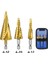 Set 2 Altıgen 3 Adet/takım 4-12MM 4-20MM Hss Düz Spiral Oluk Adım Matkap Ucu Titanyum Kaplamalı Ahşap Metal Delik Kesici Çekirdek Delme Araçları (Yurt Dışından) 1