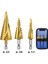 Set 2 Altıgen 3 Adet/takım 4-12MM 4-20MM Hss Düz Spiral Oluk Adım Matkap Ucu Titanyum Kaplamalı Ahşap Metal Delik Kesici Çekirdek Delme Araçları (Yurt Dışından) 2